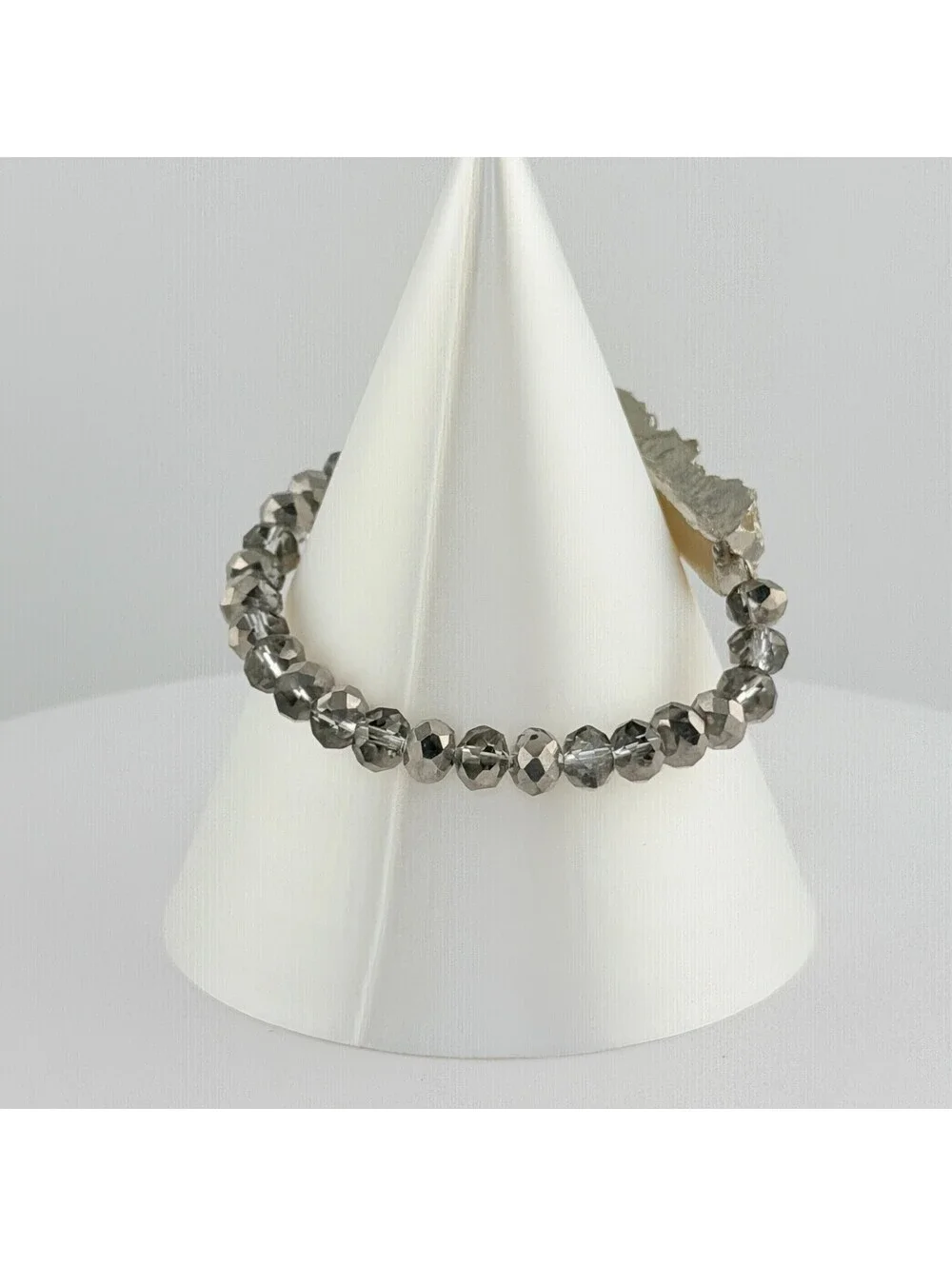 Bomb Party Single Stack Druzy Bracelet - on Silver Plating #147